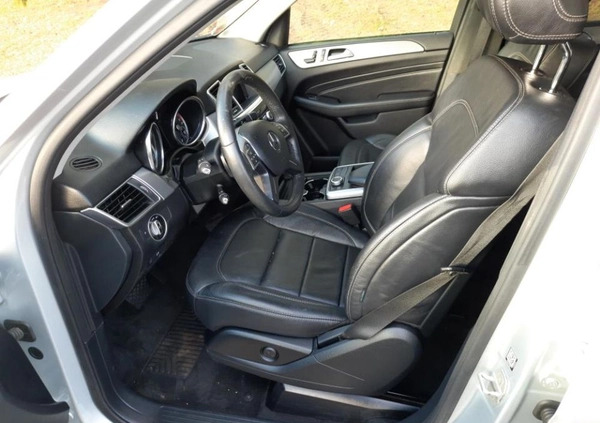 Mercedes-Benz ML cena 27900 przebieg: 98450, rok produkcji 2014 z Giżycko małe 466